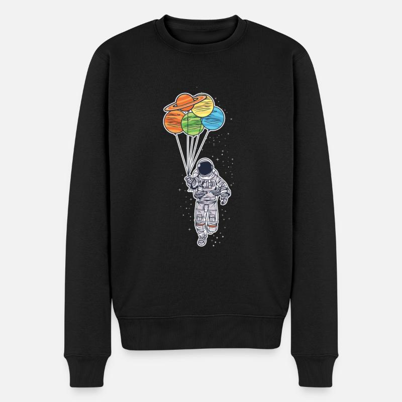 Astronaute - Pull Premium bio Homme - noir