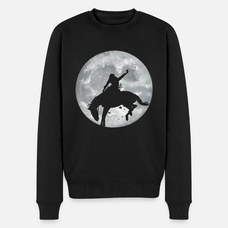 Cadeau Rodeo Rider - Pull Premium bio Homme - noir