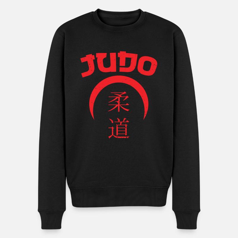 Judo - Pull Premium bio Homme - noir