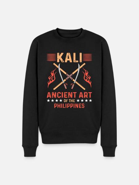 Kali Gift Eskrima - Men's Premium Organic Jumper - black