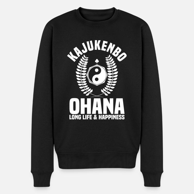 Kajukenbo - Pull Premium bio Homme - noir