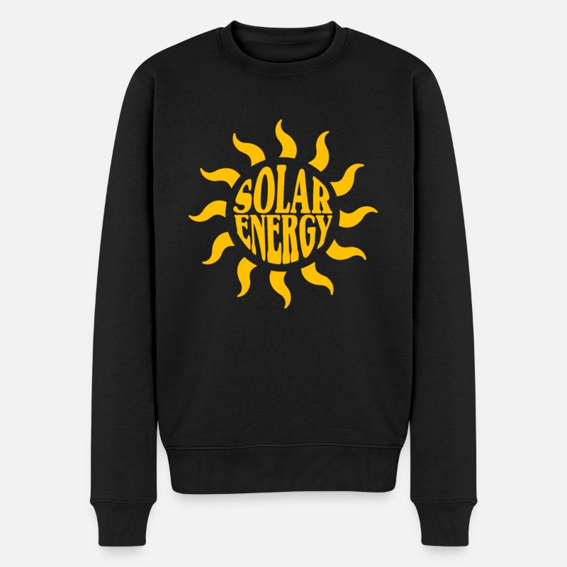 Énergie solaire - Pull Premium bio Homme - noir