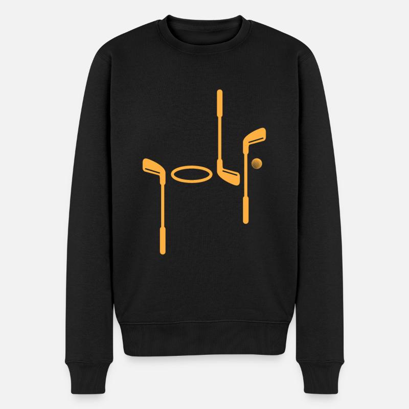 Golfe - Pull Premium bio Homme - noir