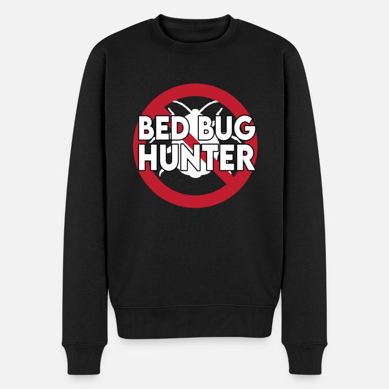 Chasseurs de punaises de lit - Pull Premium bio Homme - noir