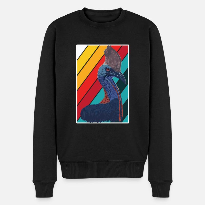 Casoar - Pull Premium bio Homme - noir