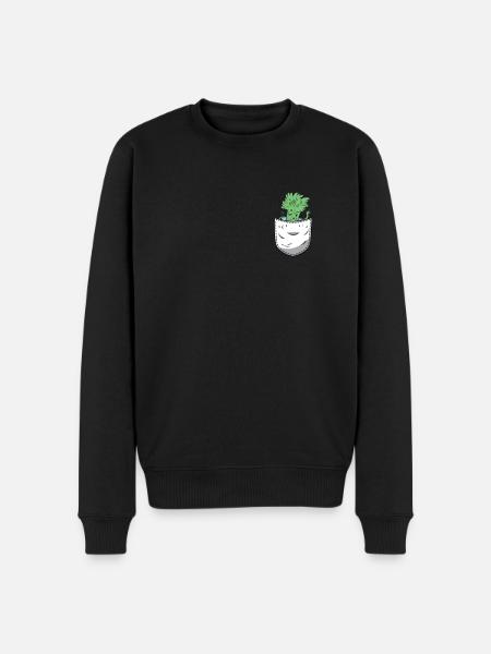 Celery Shirt Bag - Men's Premium Organic Jumper - black