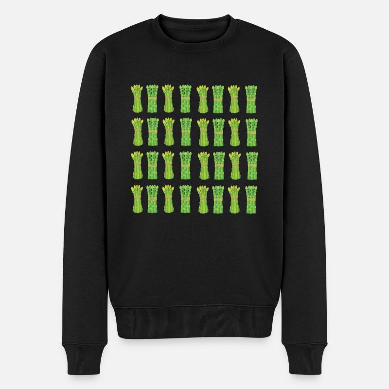 T-shirt aux asperges - Pull Premium bio Homme - noir