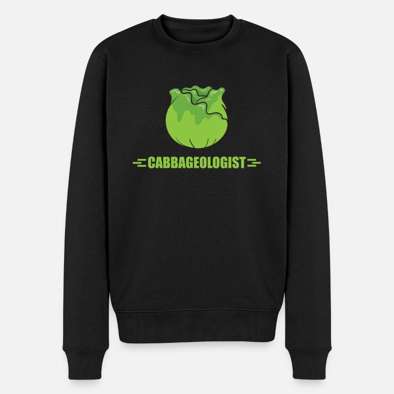 Kohl Liebhaber - Männer Premium Bio Pullover - Schwarz
