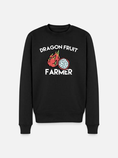 Dragon Fruit Farmer - Men's Premium Organic Jumper - black