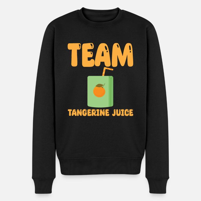 Team Jus de Mandarine - Pull Premium bio Homme - noir