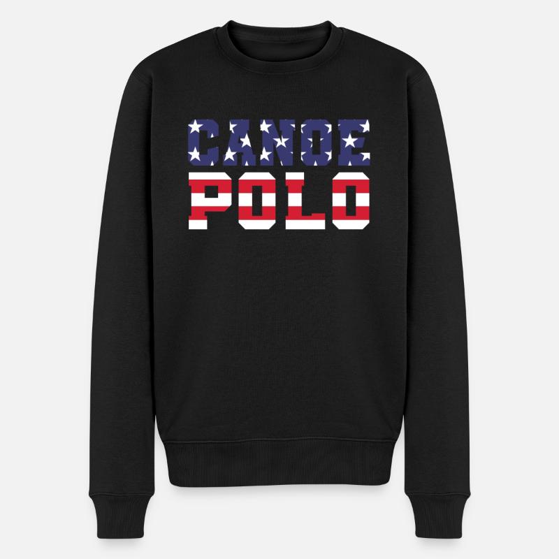 Kanupolo États-Unis - Pull Premium bio Homme - noir