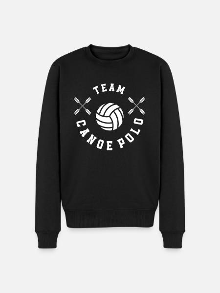 Team Kanupolo - Men's Premium Organic Jumper - black