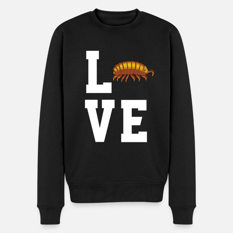 Cher Woodlice - Pull Premium bio Homme - noir