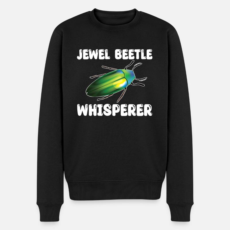 Magnifique Beetle Whisperer - Pull Premium bio Homme - noir