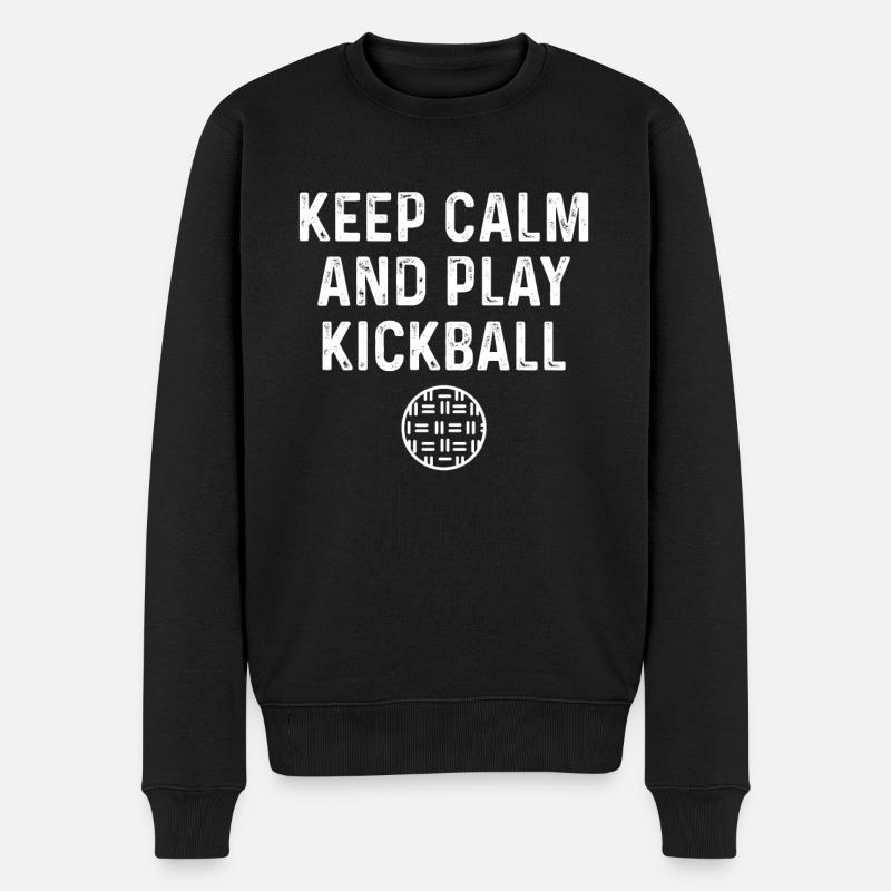 Dicton Kickball - Pull Premium bio Homme - noir