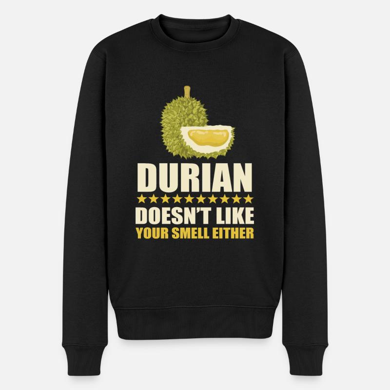 Dicton Durian - Pull Premium bio Homme - noir