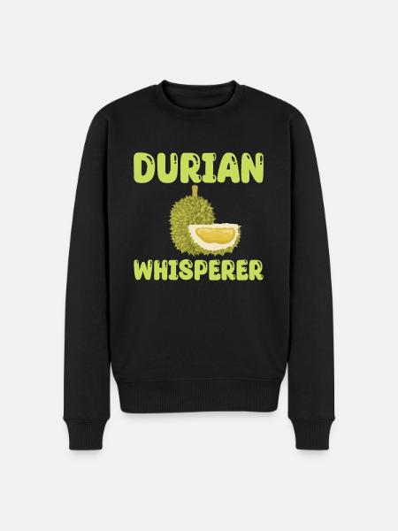 Durian - Men's Premium Organic Jumper - black