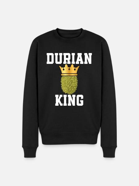 Durian King - Men's Premium Organic Jumper - black