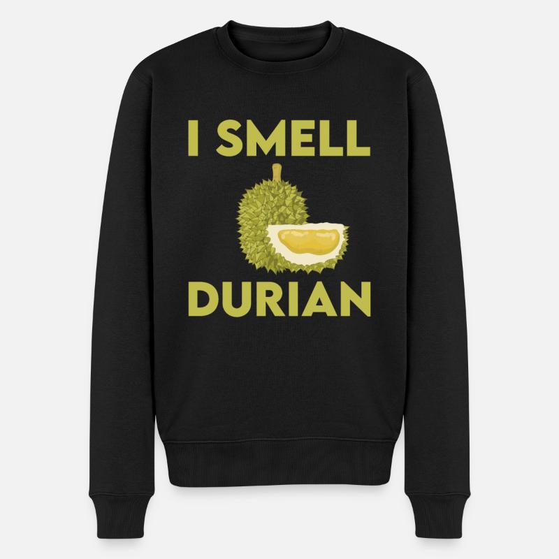 Je sens le durian - Pull Premium bio Homme - noir