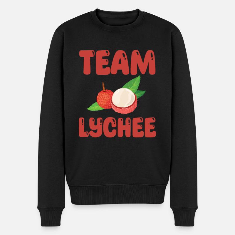 Équipe Litchi - Pull Premium bio Homme - noir