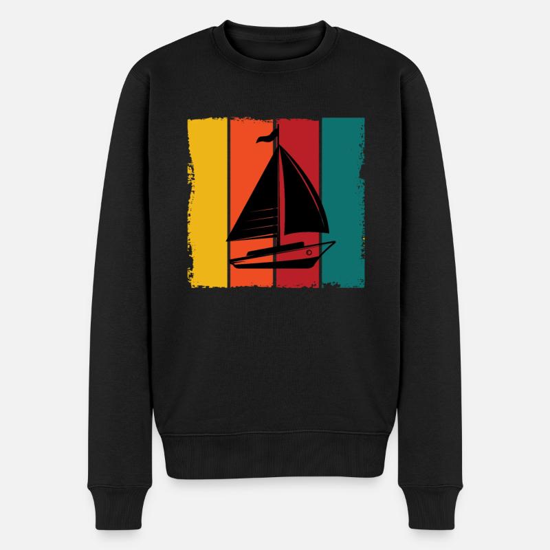 Boutre - Pull Premium bio Homme - noir