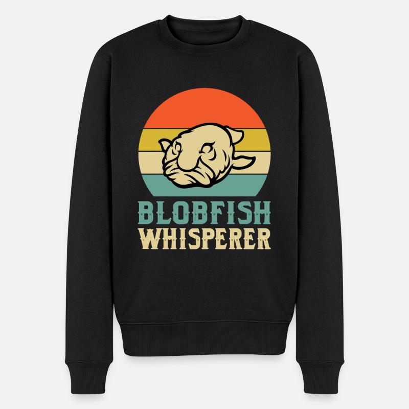 Blobfish Whisperer - Pull Premium bio Homme - noir