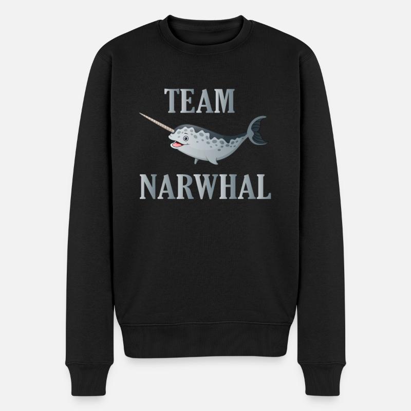 Équipe Narwal - Pull Premium bio Homme - noir