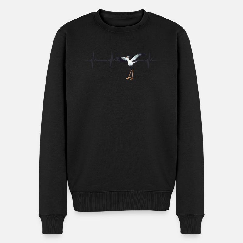 Secrétaire Vogelherzschlag - Pull Premium bio Homme - noir