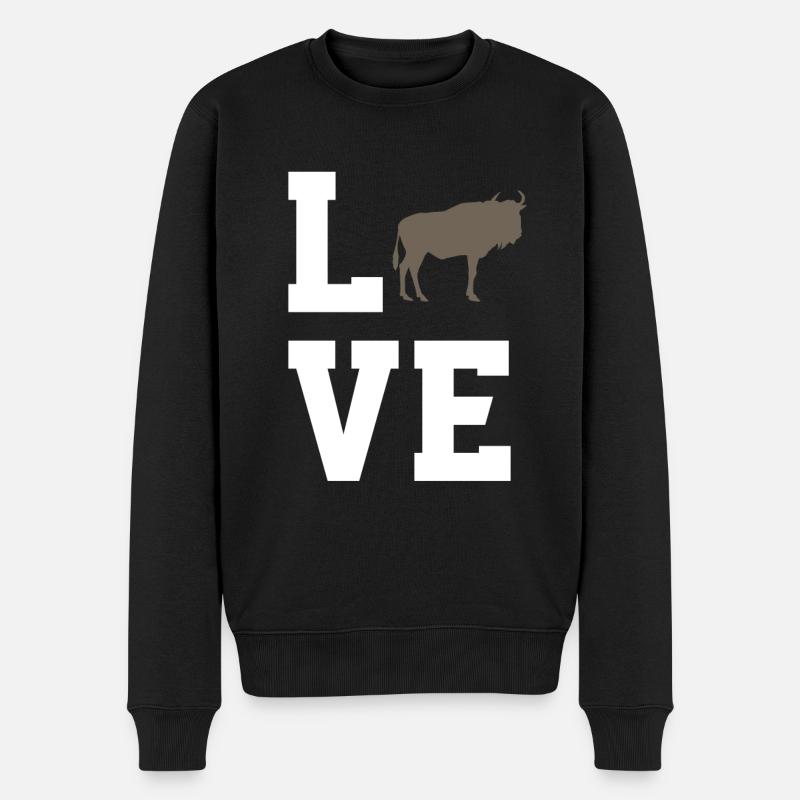 Chers gnous - Pull Premium bio Homme - noir
