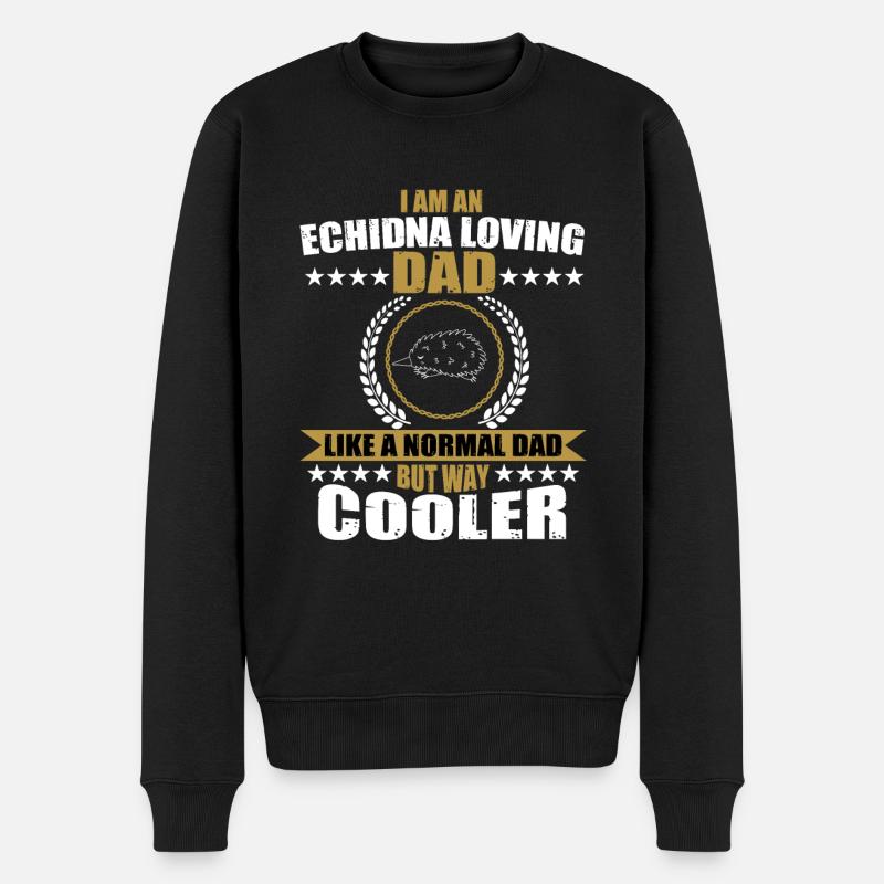 Pavian - Männer Premium Bio Pullover - Schwarz