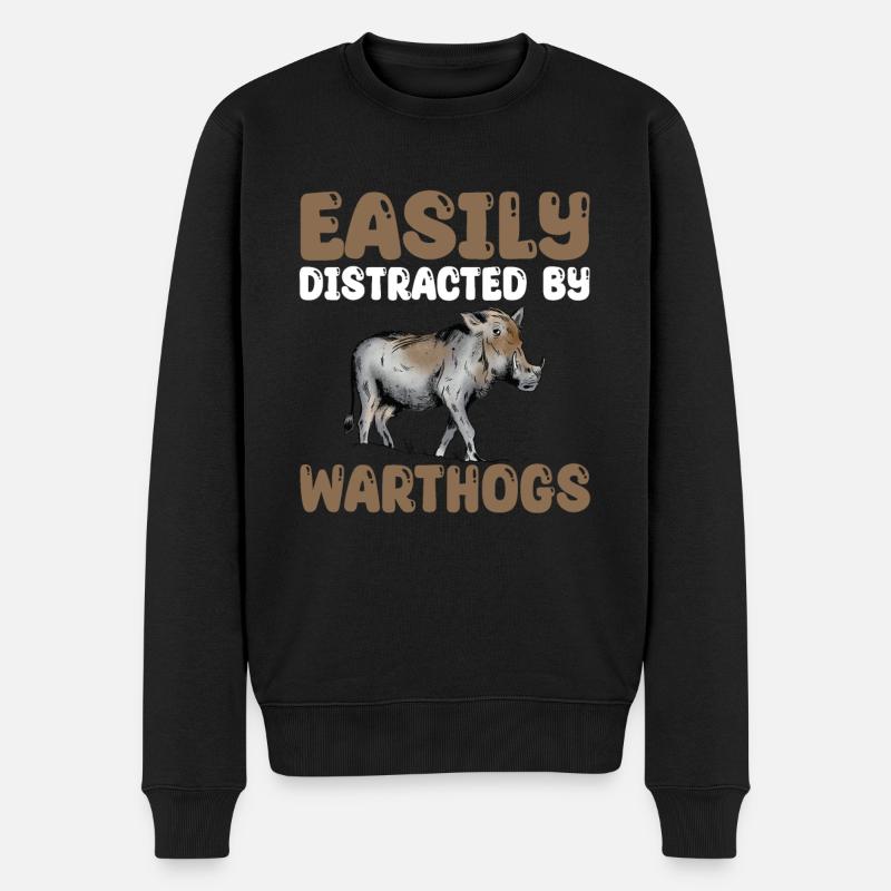 Drôle de T-Shirt Warthog - Pull Premium bio Homme - noir