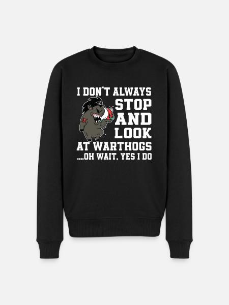 Cool Warthog t-shirt - Men's Premium Organic Jumper - black
