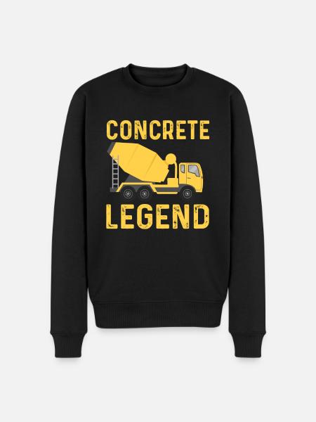 Fahrmischer Legende - Männer Premium Bio Pullover - Schwarz