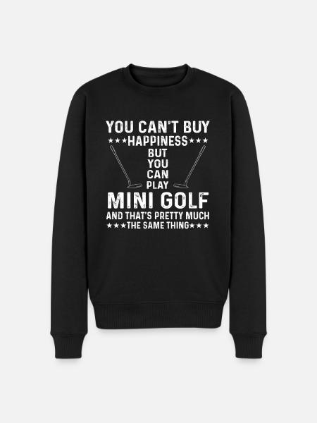 Great golf gift - Men's Premium Organic Jumper - black