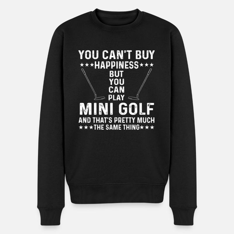 Super cadeau de -golf - Pull Premium bio Homme - noir