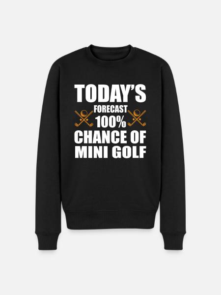 Miniature golf - Men's Premium Organic Jumper - black