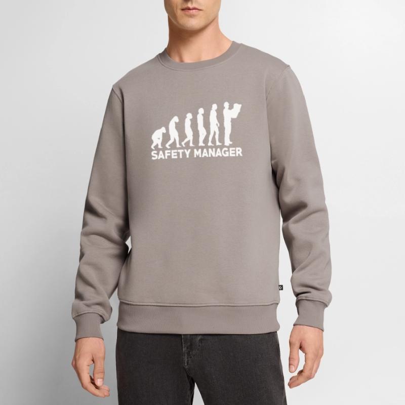 Security Manager Evolution Design Men's Premium Organic Jumper