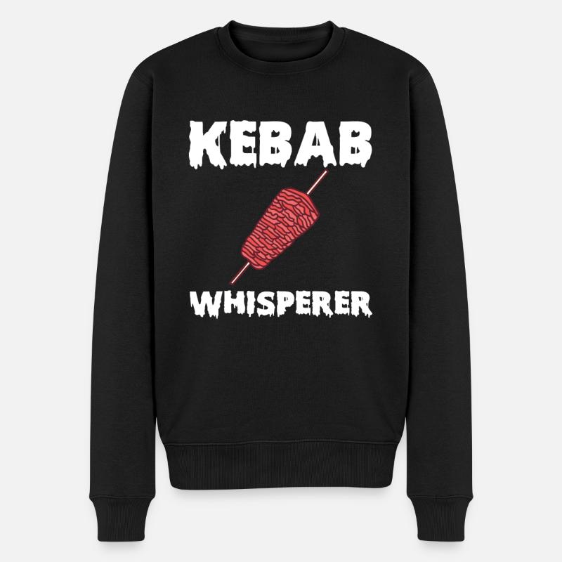 Kebab Chuchoteur - Pull Premium bio Homme - noir