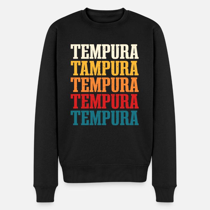 Tempura - Pull Premium bio Homme - noir