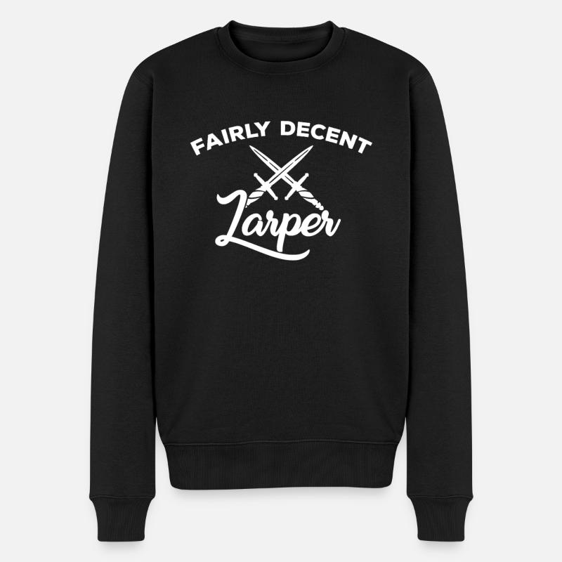Assez décent Larper - Pull Premium bio Homme - noir