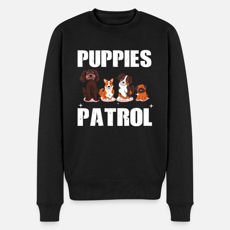 Patrouille de chiots - Pull Premium bio Homme - noir