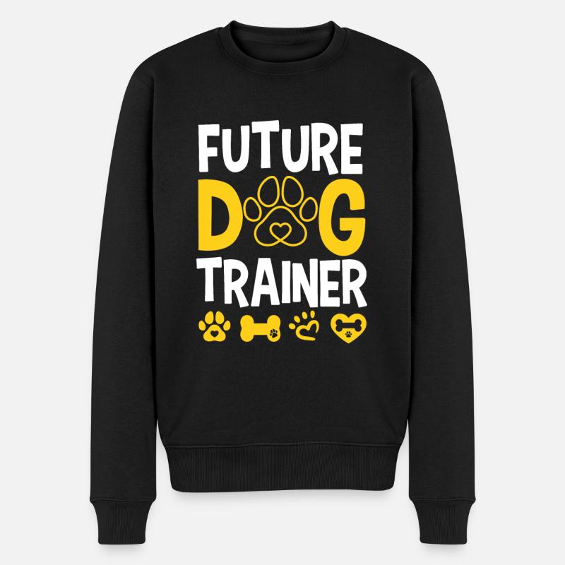 Futur dresseur de chiens - Pull Premium bio Homme - noir