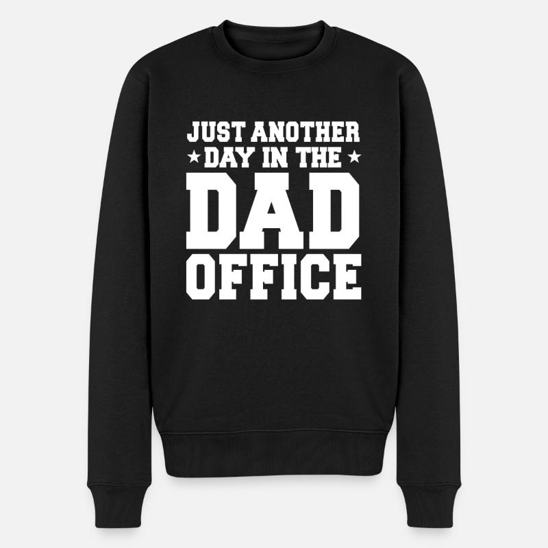Home Office Männer - Männer Premium Bio Pullover - Schwarz