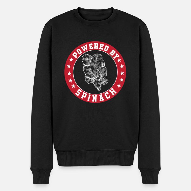 Propulsé par les épinards - Pull Premium bio Homme - noir