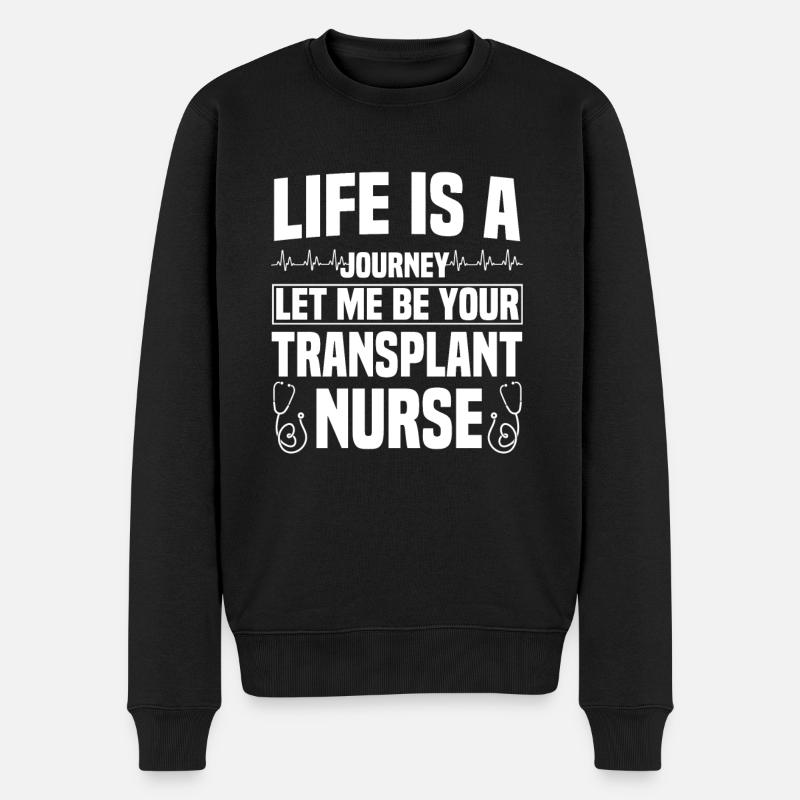 Grande sœur transplantée dit - Pull Premium bio Homme - noir
