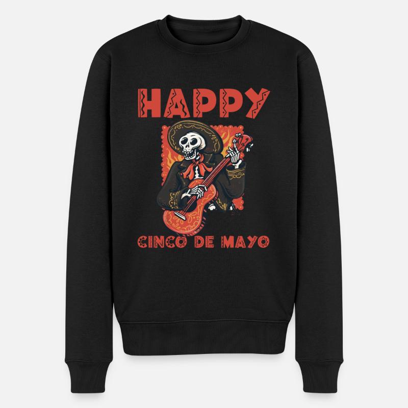 Joyeux Cinco de Mayo - Pull Premium bio Homme - noir