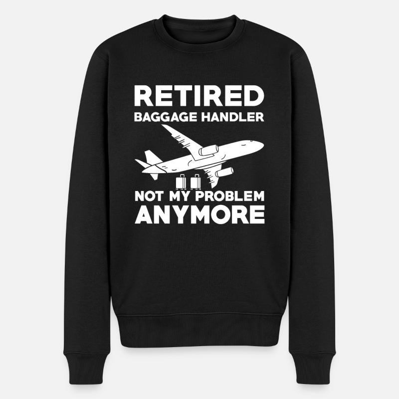 Bagagiste Retraité - Pull Premium bio Homme - noir