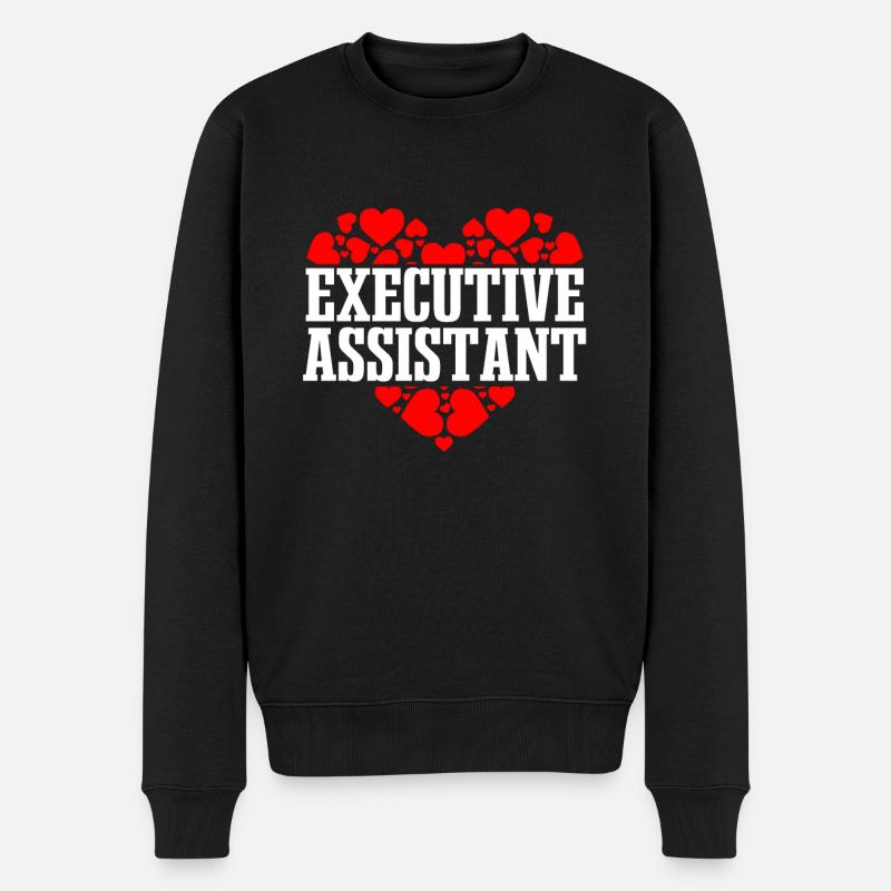 Assistante du Directeur Général Gift - Pull Premium bio Homme - noir