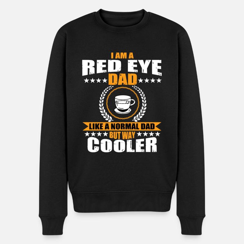 Red Eye Coffee Daddy - Pull Premium bio Homme - noir