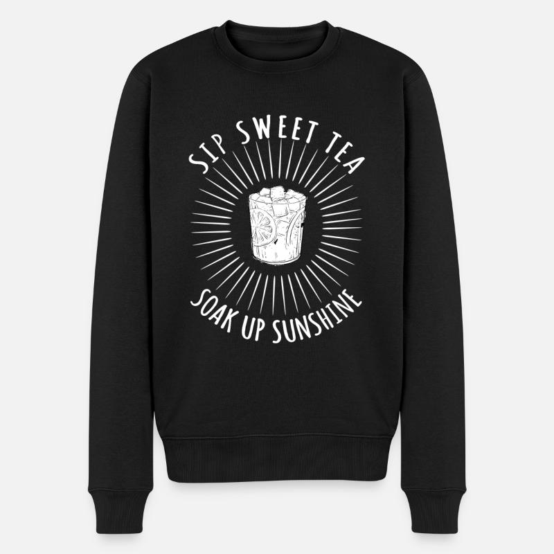 Thé sucré - Pull Premium bio Homme - noir